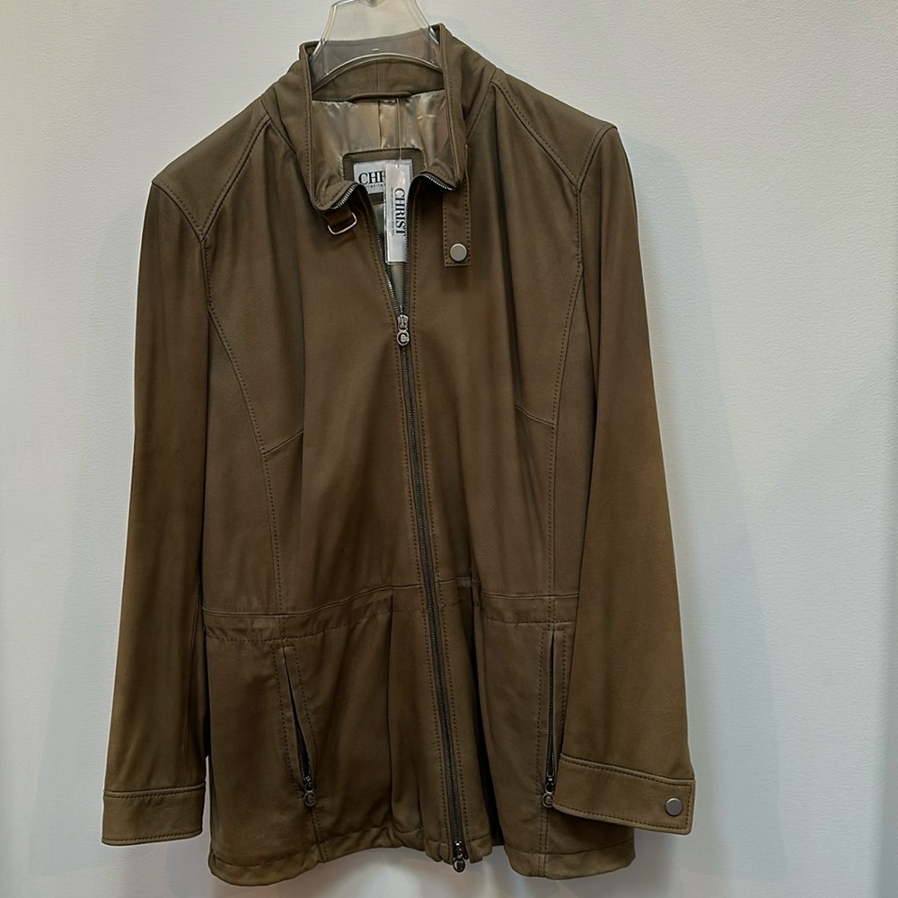Christ leather jacket